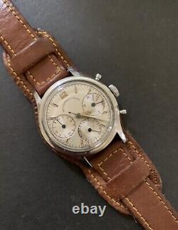 1940 Abercrombie&Fitch By Heuer-Pilots Sports, Valjoux 72 Movement