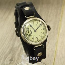 1940's RARE Kirovskie military commander USSR Soviet WWII watch swinging lugs