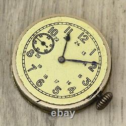 1940's RARE Kirovskie military commander USSR Soviet WWII watch swinging lugs