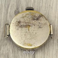 1940's RARE Kirovskie military commander USSR Soviet WWII watch swinging lugs