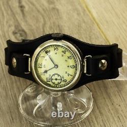 1940's RARE Kirovskie military commander USSR Soviet WWII watch swinging lugs