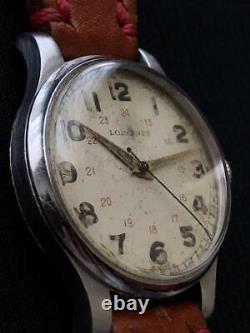 1940s Longines 12L Military Watch Pilot Watch