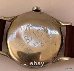 1943 Omega Air Ministry Issued WW2 Watch RAF Spitfire Pilot 6B/159 Military Case
