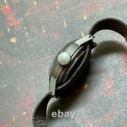 1950s Elgin ORD American military vintage watch parkerized nylon and steel bands