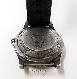 1967 Vintage Benrus US Military Pilot Watch GS-00S-61940 SN 123336