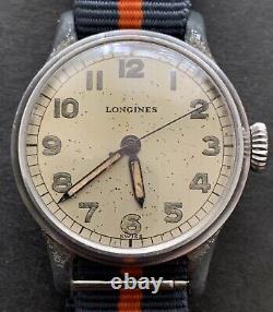 40's Longines WWII British Air Ministry RAF Pilots-InscribedAM 6B/159 G &S Co