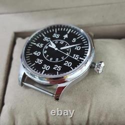 44mm Pilot 316L stainless steel Automatic men's Watch NH35A classic Dress watch