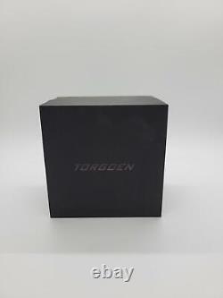 $450 MSRP Torgoen Men's T10 Blackbird Carbon Chronograph Pilot Watch TN/1019