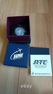 ATC3500K HME Pilot Watch Aviator Watch Chrono/Dual-Time Watch 70% Off