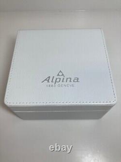 Alpina AL-240S4S6B Startimer Pilot Field White Dial Men's Watch BNIB with Warranty