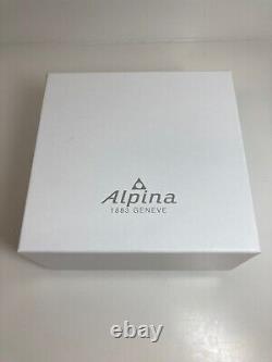 Alpina AL-240S4S6B Startimer Pilot Field White Dial Men's Watch BNIB with Warranty