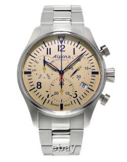 Alpina Men's Startimer Pilot Chronograph Quartz 42mm Watch AL-371BG4S6B