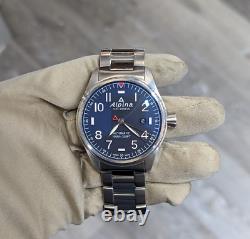 Alpina Startimer Pilot Black Dial Automatic 44mm Men's Watch AL525X4tSP34/6