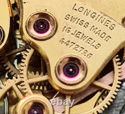Antique Vintage Rare Swiss 1943 Longines 6b/159 Military Ww2 Raf Pilots Watch