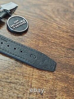 Authentic IWC 22mm Big Pilot Black Leather OEM Watch Strap NEW