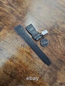 Authentic IWC 22mm Big Pilot Black Leather OEM Watch Strap NEW