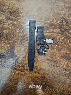 Authentic IWC 22mm Big Pilot Black Leather OEM Watch Strap NEW