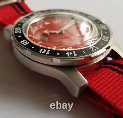 Automatic watch. Vostok Komandirskie. 18009B. PILOT. 24H. 10 ATM. New
