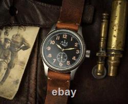 Aviator, Soviet military, 1 MChZ USSR, Soviet wristwatch, pilot watch