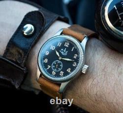 Aviator, Soviet military, 1 MChZ USSR, Soviet wristwatch, pilot watch