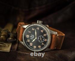 Aviator, Soviet military, 1 MChZ USSR, Soviet wristwatch, pilot watch