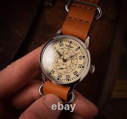 Aviator watch, Soviet military, air force USSR, soviet vintage watch pilot