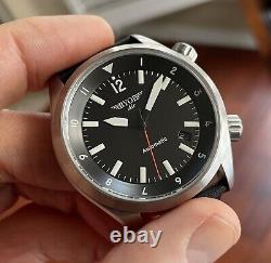 BYOP Be Your Own Pilot Meridian Watch Seiko Automatic Sapphire Swiss C3 Lume