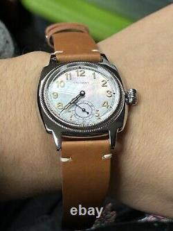 Baltany Male Pilot Watch Luxury Manual Windup Mechanical Watch Glow ST1700