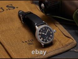 Baltany Men Automatic Watch 38MM Pilot Mechaical Wristwatch C3 Luminous ST1701