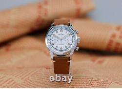 Baltany Mens Chronograph Watches Pilot Military Quartz Wristwatch Luminous VK64