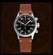 Baltany Mens Chronograph Watches Pilot Military Quartz Wristwatch Luminous VK67