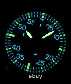 Baltany Mens Chronograph Watches Pilot Military Quartz Wristwatch Luminous VK67