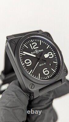 Bell & Ross BR0392-BL-CE Swiss Automatic Ceramic 42 BLACK MATTE Pilots Watch