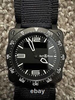 Bell & Ross BR03 Type Aviation Quartz Digital & Analog Dial 42mm(Needs Battery)