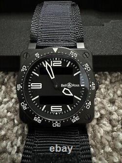 Bell & Ross BR03 Type Aviation Quartz Digital & Analog Dial 42mm(Needs Battery)