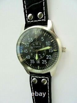 Bergman Military Pilot Aviator Watch