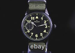 Big men's mechanical Wriswatches Molniya Pilot watch 3602