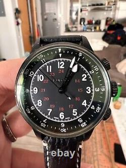 Bulova AccuSwiss A-15 Pilot's Watch #65A107 1st Reissue! Used excellent cond