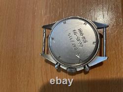 CWC BAF 6645 Air Force Bangladesh Royal Military Pilot Issued T Chronograph 80's