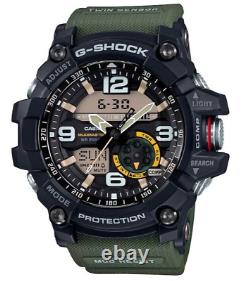 Casio G-Shock GG1000-1A3 Analog-Digital Mud Master Army Green Watch (56.2mm)