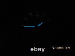 Citizen B612 Eco Drive Military Pilots Chronograph Watch Wr 100m Boxed 3 Straps