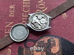 ETANCHE JOKER Chronometer MILITARY French WRISTWATCH Pilot 1940s WW II 2 MEN