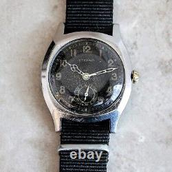 ETERNA Majetek Vojenske Spravy Watch Pilot's Wristwatch Czech Air Force WWII