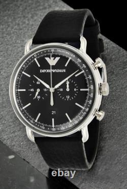 Emporio Armani Black Dial Chronograph Men's Watch AR11143