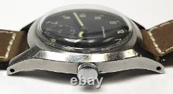 Eterna Pilot's Wrist Watch Black Dial Brevet Czech Military Spravy 2900721