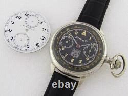 Henry Moser Chronograph USSR RKKA Air Force Pilots WWII Vintage IWC Swiss Watch