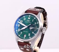 IWC 2021 Big Pilot's Watch Green 7 Days 46.2mm Box/Papers/Card IW501015