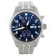 IWC Pilots Watch Chronograph Blue Dial Stainless Steel 41mm IW388102 Full Set