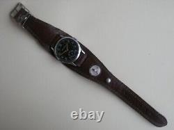 Jaeger le Coultre swiss military analog pilot cal. 463 men's vintage wrist watch