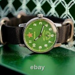 Komandirskie Soviet watch Pobeda Death to spies military watch, analog watch